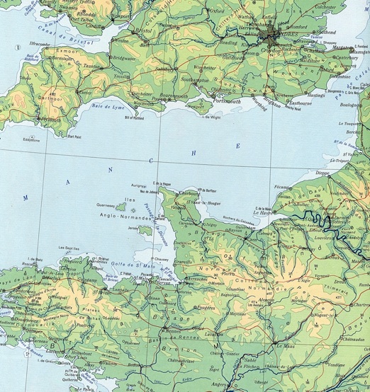 carte bretagne